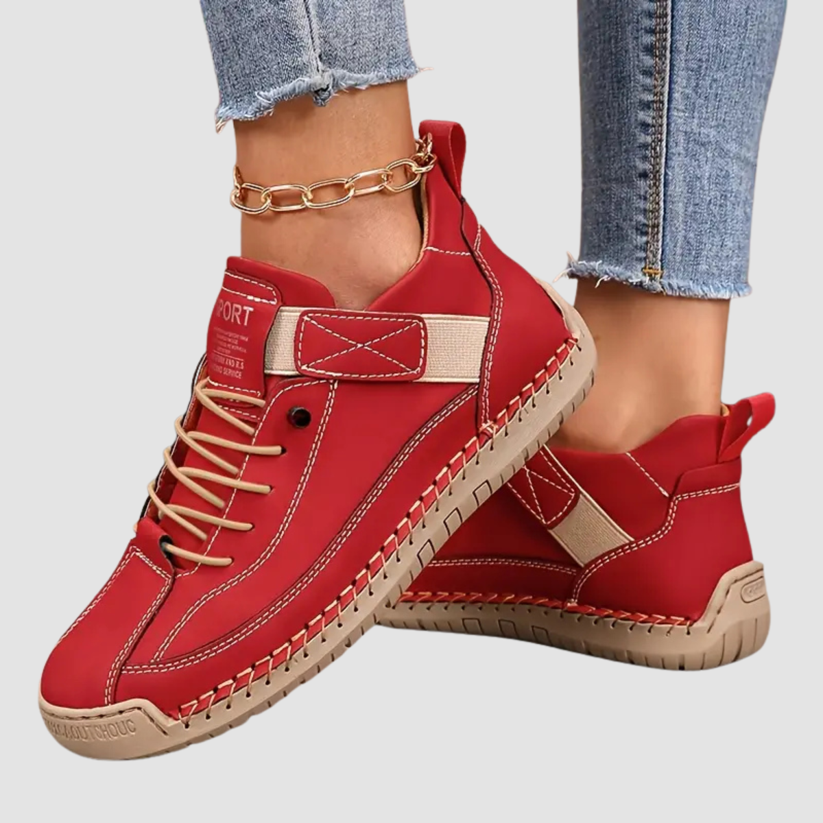 Maya | Sneakers Wide Fit With Elastic Panels 6