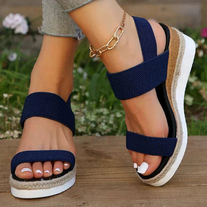 Maya | Women's Platform Sandals Sporty Chic 7