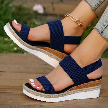 Maya | Women's Platform Sandals Sporty Chic 9