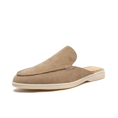 Men’s Backless Loafer Slip-On Suede Style Summer Shoes 2