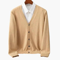 Benjamin | Men's V-Neck Button Cardigan for Fall