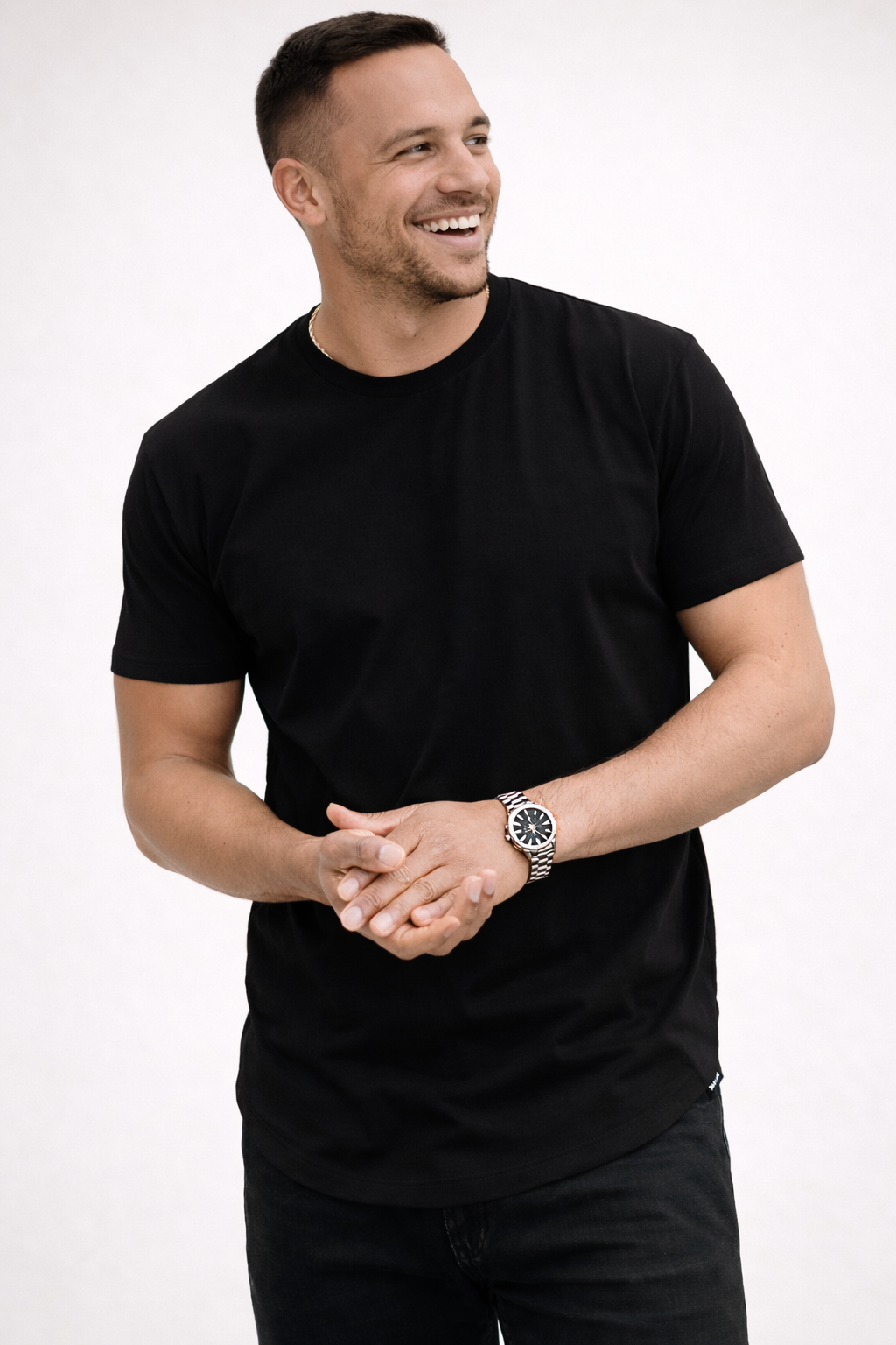 Men’s Essential Cotton Blend T-Shirt – Timeless Style & Everyday Comfort 0