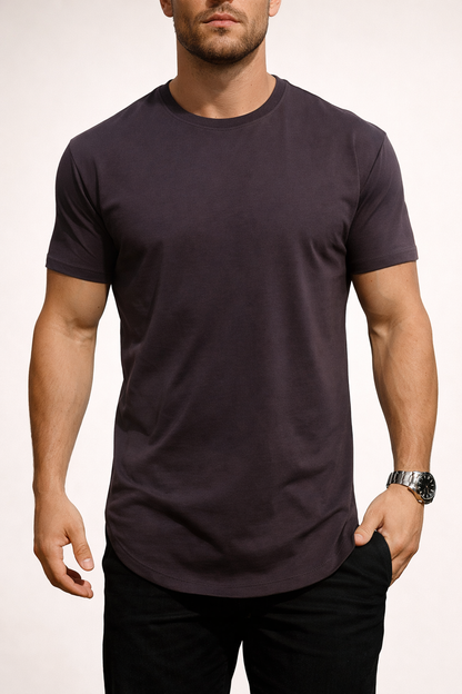 Men’s Essential Cotton Blend T-Shirt – Timeless Style & Everyday Comfort 2