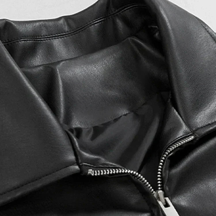 Men's Bomber Jacket with Spread Collar and Snap Cuffs – view 2