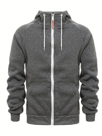 Levi | Men's Full-Zip Hooded Sweatshirt for Fall