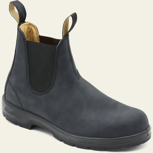 Men's Slip-On Leather Chelsea Boots with a Rugged Sole, photo 1