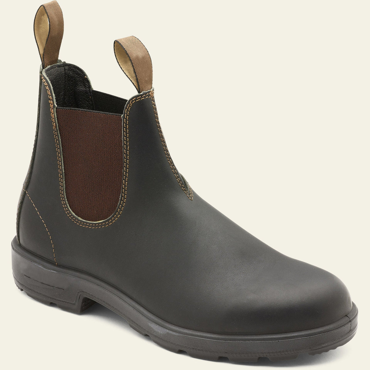 Men's Slip-On Leather Chelsea Boots with a Rugged Sole, photo 3