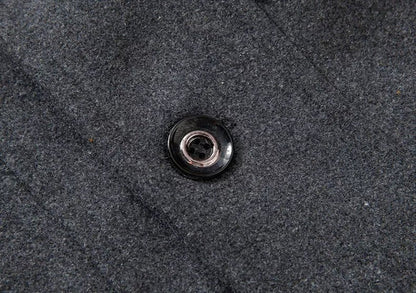 Men's long winter coat in gray