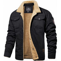 Daniel | Men's Sherpa-Lined Casual Winter Jacket for Fall