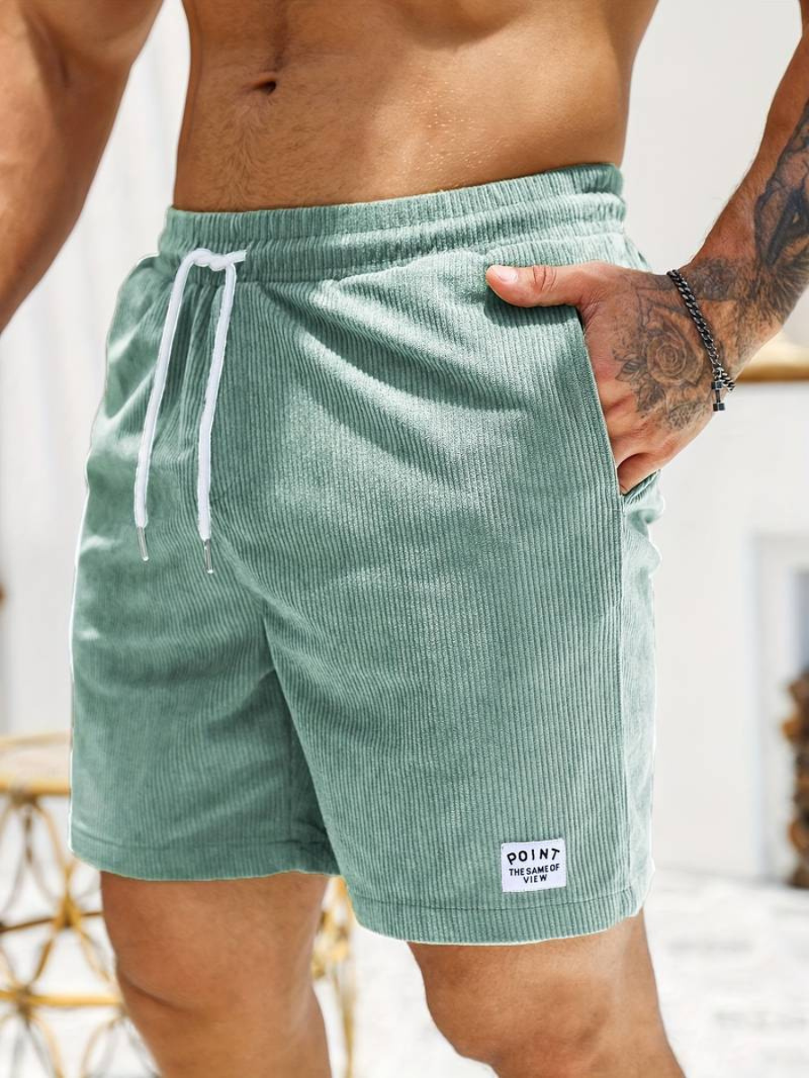 Men's Shorts Casual Fit Adjustable Drawstring 1
