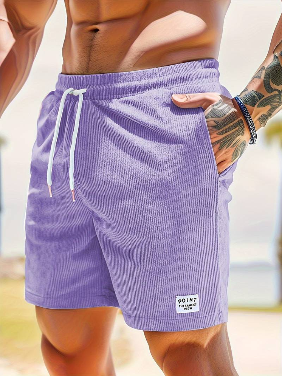Men's Shorts Casual Fit Adjustable Drawstring 8