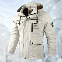 Jacob | Men's Waterproof Winter Jacket with Removable Hood for Fall