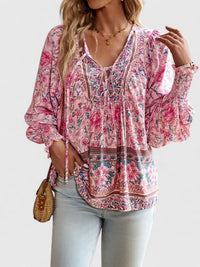 Mia | Floral Blouse Long Sleeve Relaxed Fit