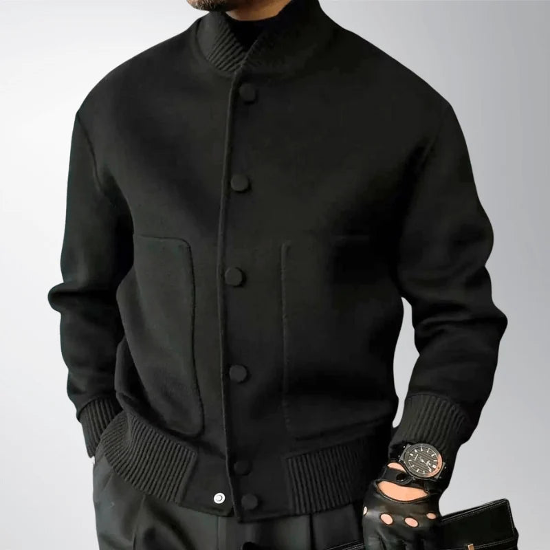 Zachary wool jacket in gray