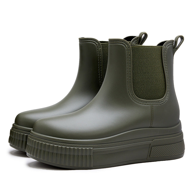 Refined Modern Everyday Boots with Cushioned Sole