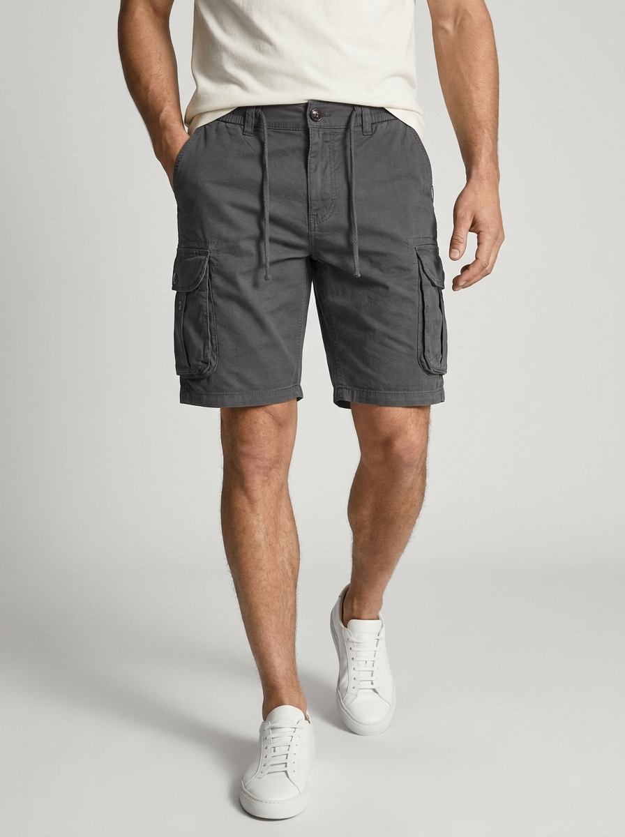 Men's khaki Cargo Shorts