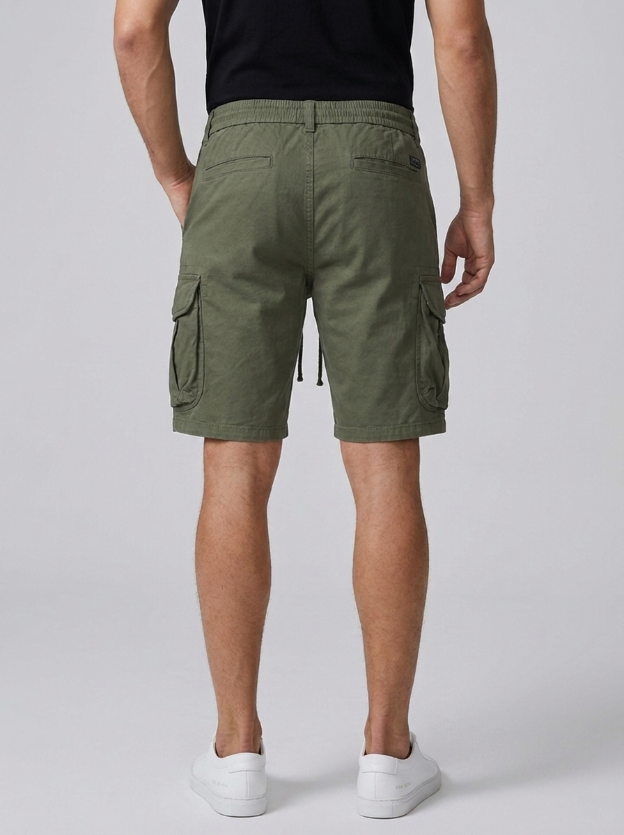 Men's khaki Cargo Shorts