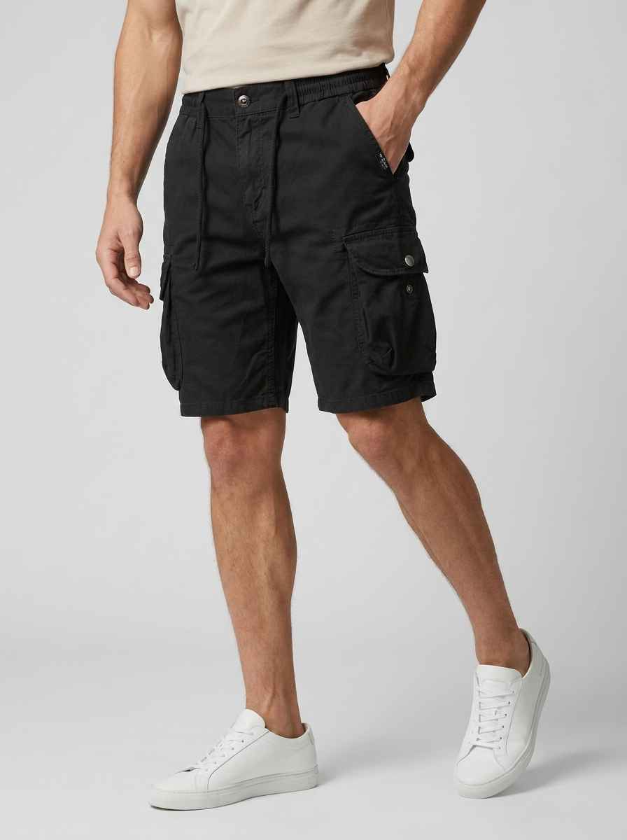 Men's khaki Cargo Shorts