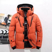Marley | Duck Down Puffer Jacket with Detachable Hood and Pockets
