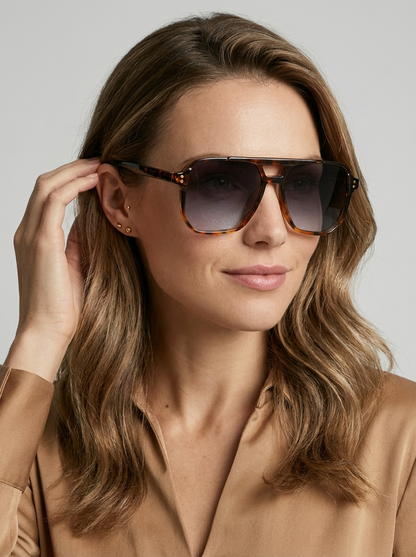 blue Square Sunglasses