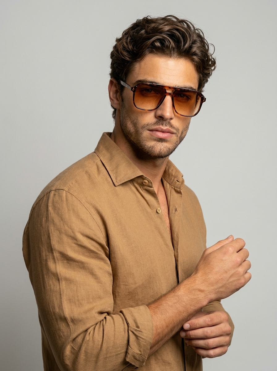 blue Square Sunglasses