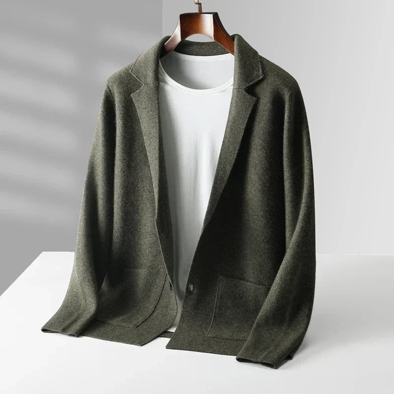Lydia cashmere cardigan in sandstone beige