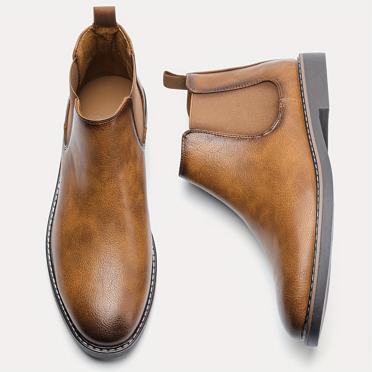 Men's Refined Slip-On Chelsea Boots – view 6