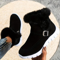 Doreen | Cozy Plush-Trimmed Winter Boots