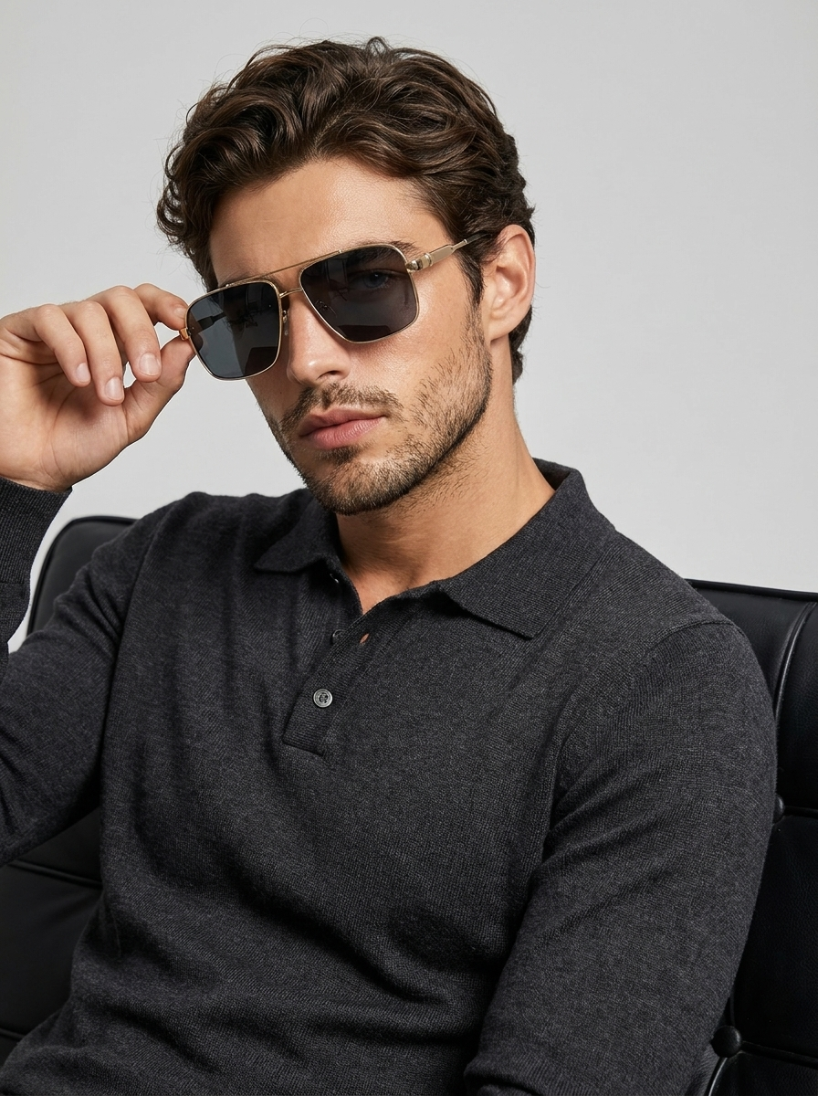turquoise Aviator Sunglasses