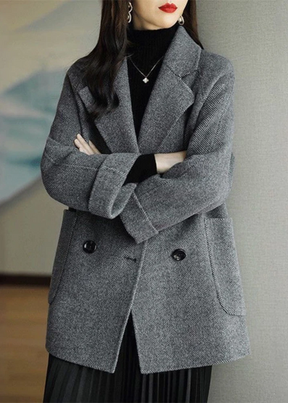 Belted Double-Breasted Editorial Trench Coat – view 4
