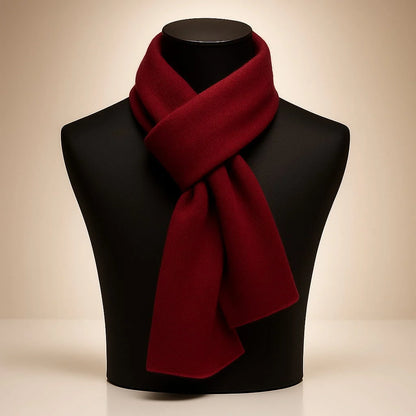 Bordeaux cashmere scarf