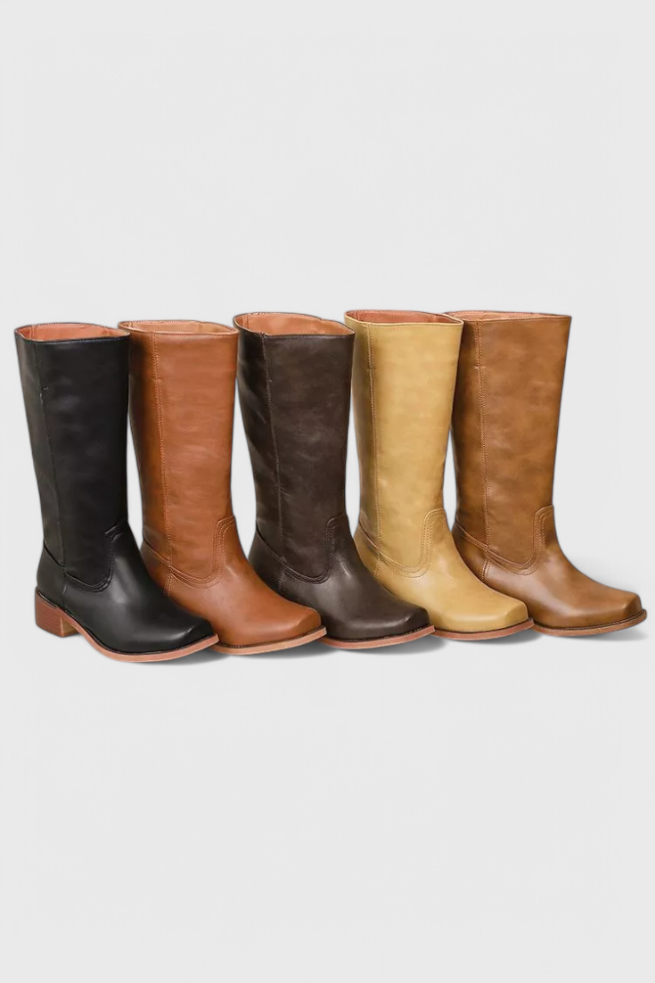 Classic Knee-High Heeled Boots – view 3