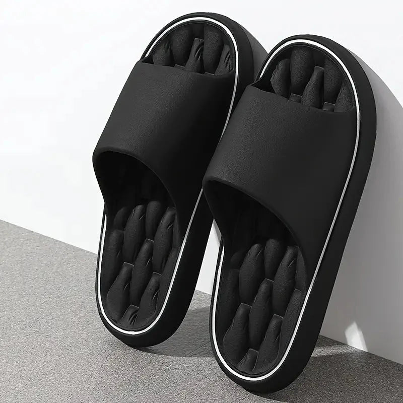 Men's Cushioned Slide Sandals with Water-Resistant Lining, photo 1