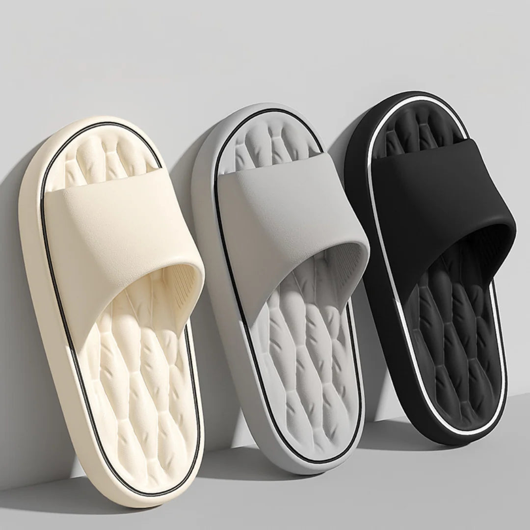 Men's Cushioned Slide Sandals with Water-Resistant Lining, photo 4