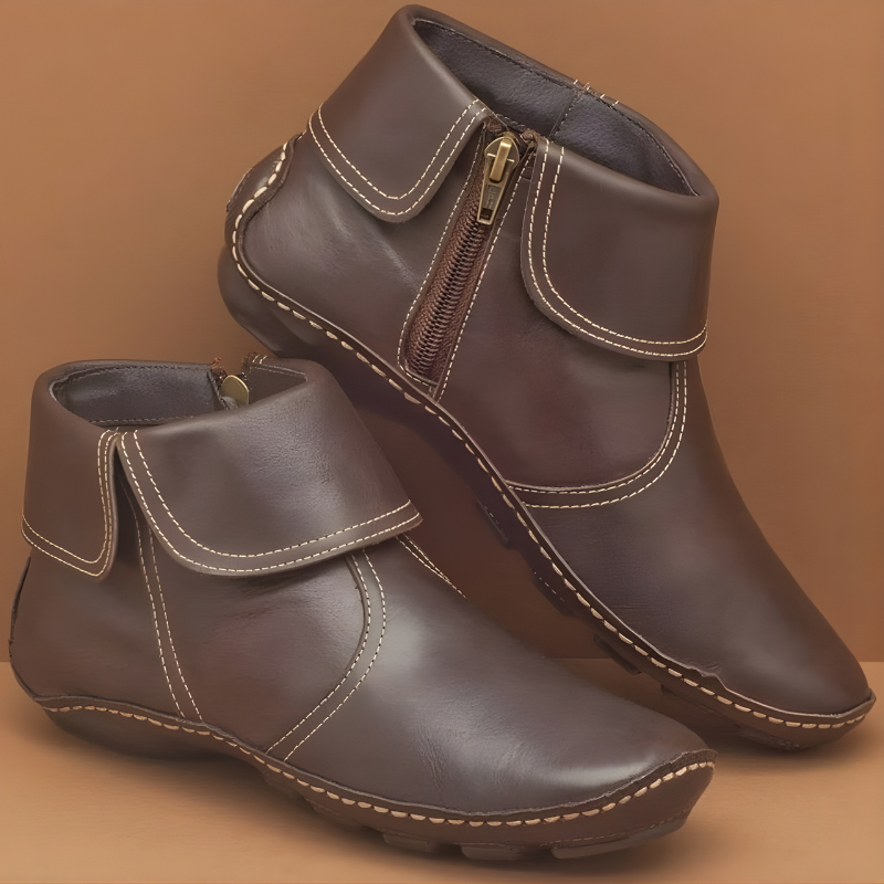 Brown Waterproof Cushioned Everyday Boots