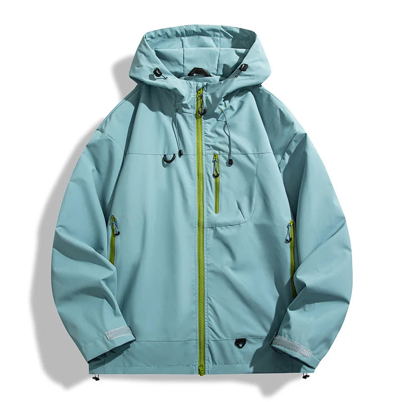 Brianna rain jacket, hood detail