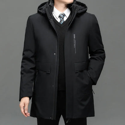 Men's duck down puffer coat