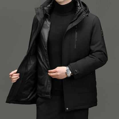 Men's duck down puffer coat