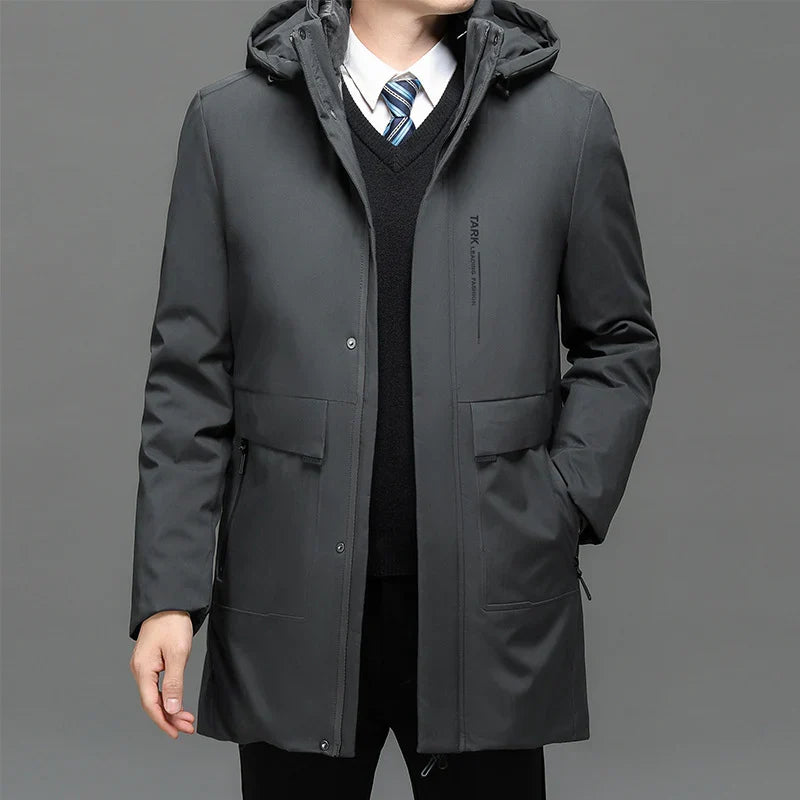 Men's duck down puffer coat