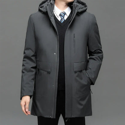 Men's duck down puffer coat