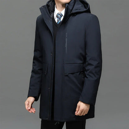 Men's duck down puffer coat