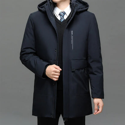 Men's duck down puffer coat