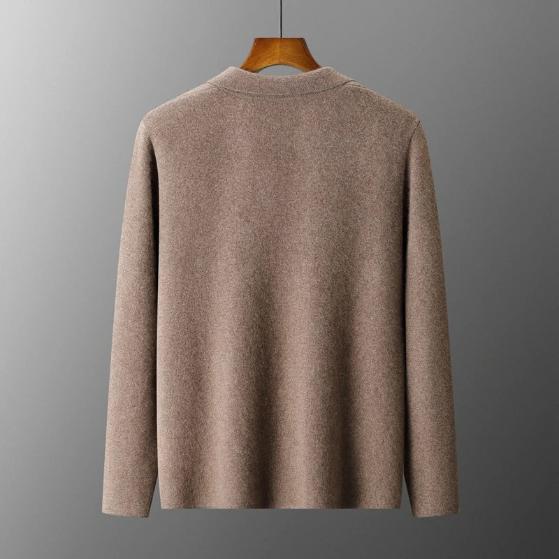 Men's double-breasted cashmere blazer