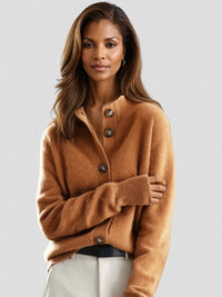 Piper | Women's Button Up Cardigan with Collar for Fall and Winter