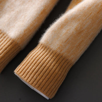 Men's cashmere knit sweater