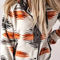 Sierra | Women's Patterned Snap-Front Jacket for Fall Layering