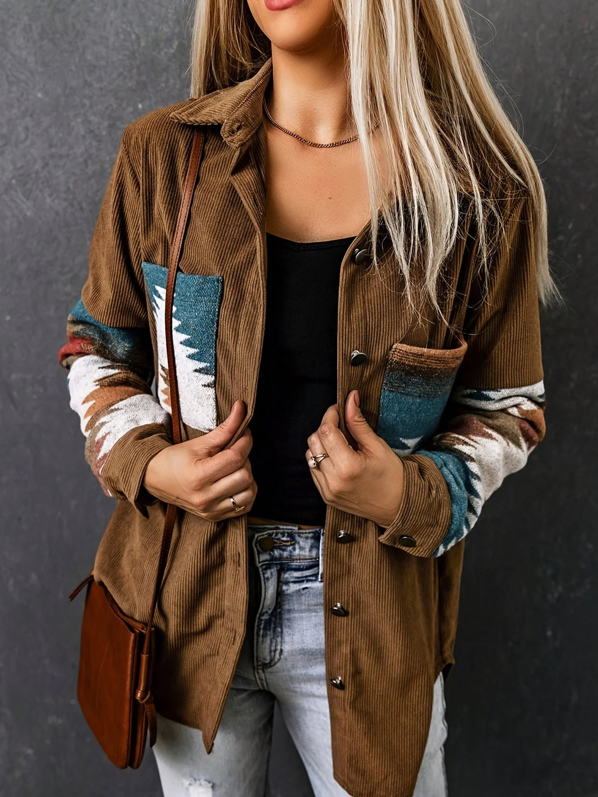 Women's Southwestern Jacket, Patterned Fall Outerwear