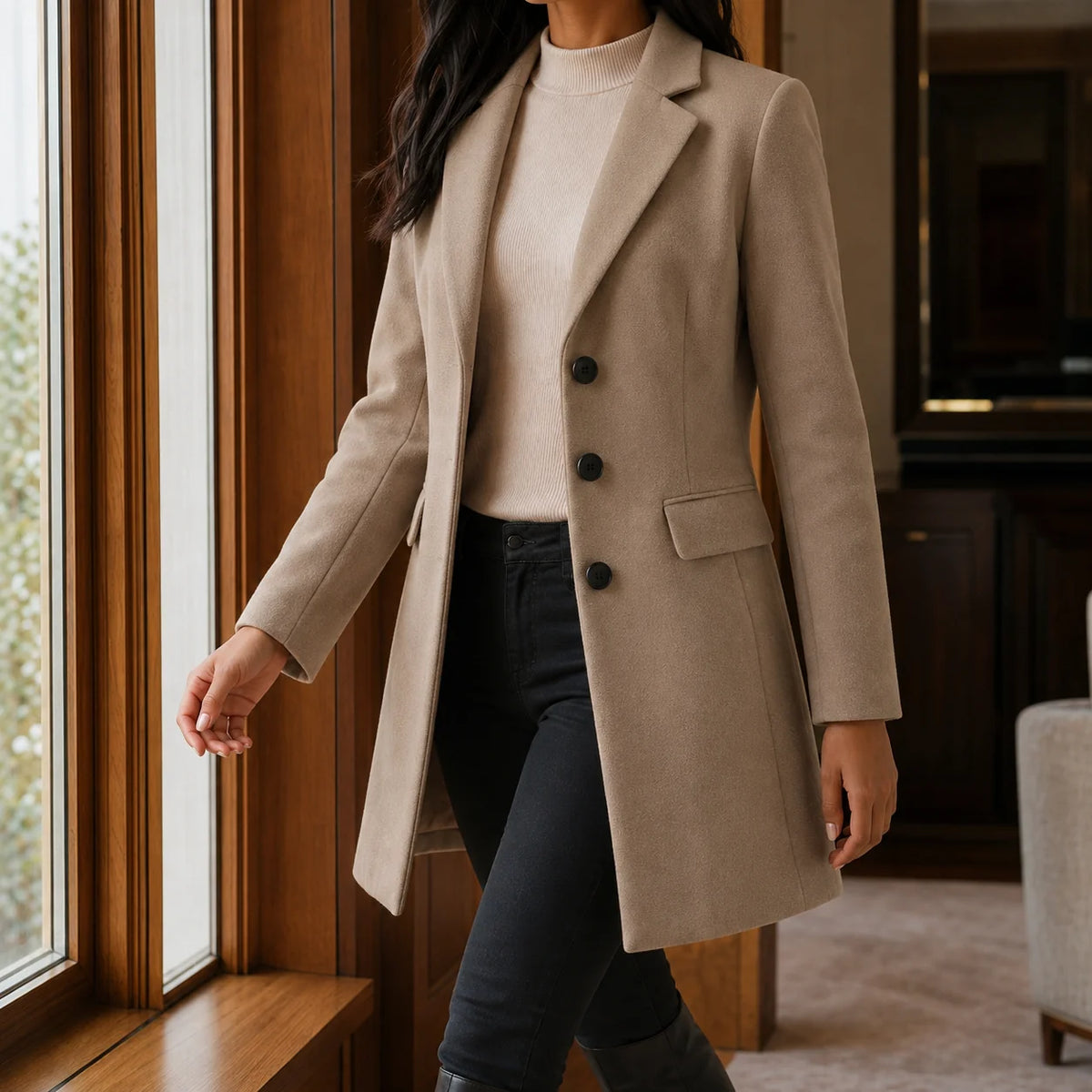 Simone Tailored Coat 10