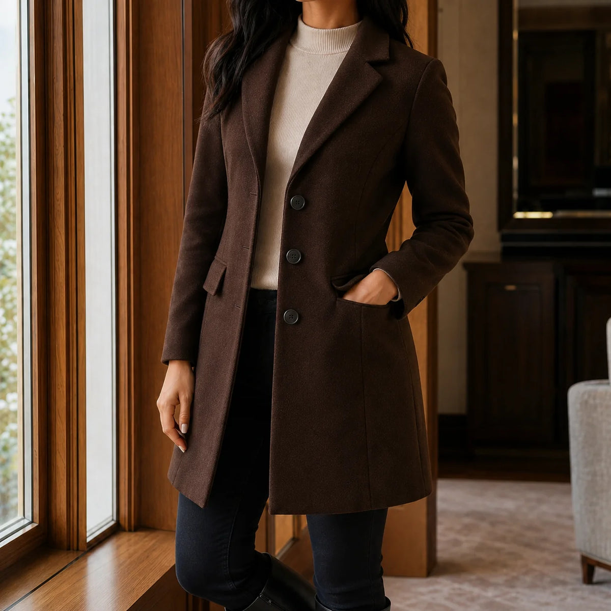 Simone Tailored Coat 13
