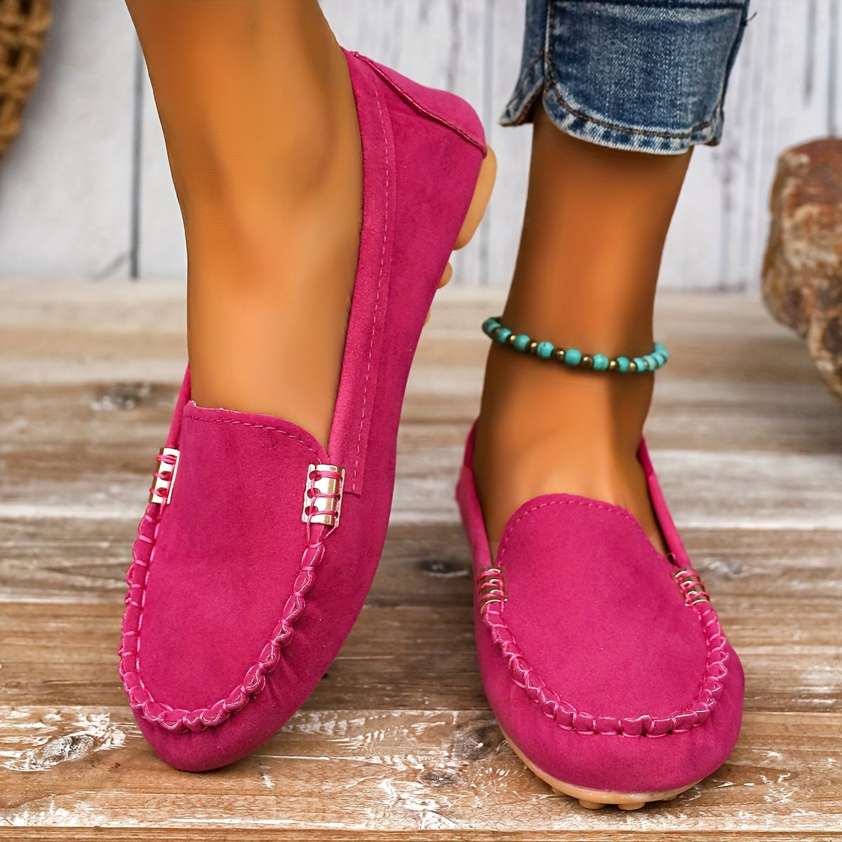 Slip-On Moccasin Loafers for Women – Effortless Comfort & Modern Style 2